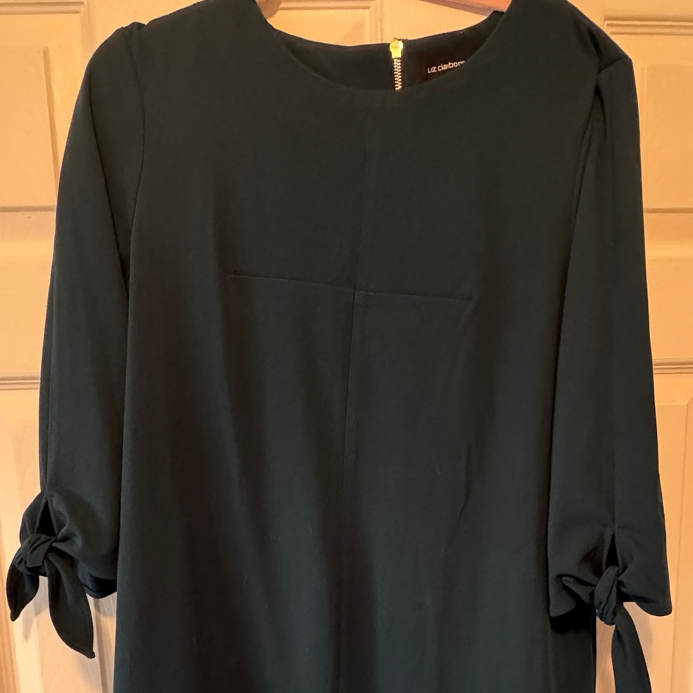 Liz Claiborne Teal Midi Dress